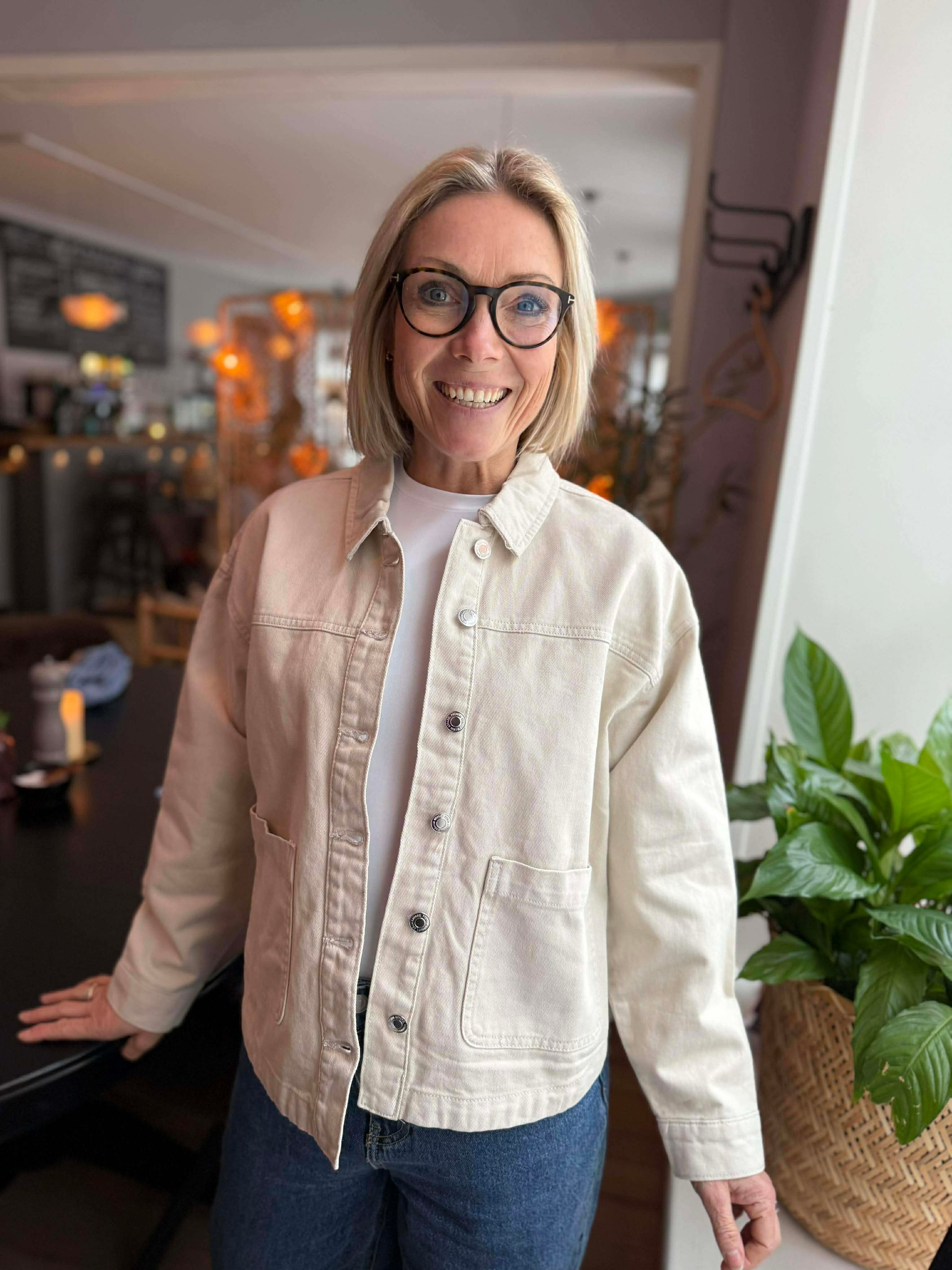 VMJAMIE Denim Jacket - Birch